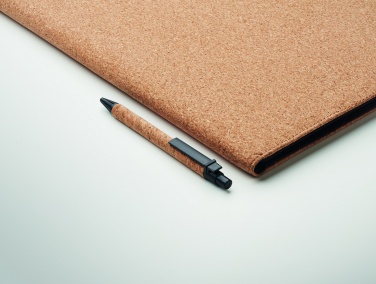 Logo trade promotional items picture of: A4 cork conference folder